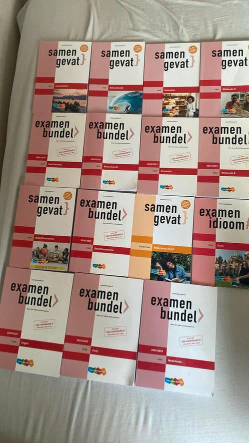 Examenbundels & Samengevat boeken VWO 2025 – perfecte staat, Boeken, Schoolboeken, Zo goed als nieuw, VWO, Ophalen of Verzenden