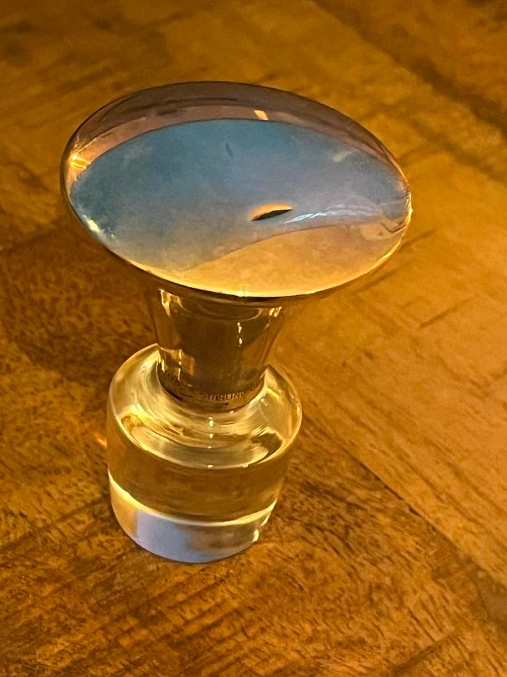 Zilveren Flesstopper Bos & Zonen Amsterdam 1985, Antiek en Kunst, Antiek | Goud en Zilver, Zilver, Ophalen of Verzenden