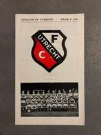 FC Utrecht - PSV Wedstrijdprogramma seizoen?, Ophalen of Verzenden, F.C. Utrecht