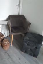 Riviera Maison RM footstool poef pellini hocker ( nwpr € 200, Ophalen, Minder dan 50 cm, Zo goed als nieuw, Rechthoekig