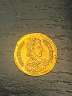Gouden solidus circa 402-406 A.D. Honorius, Ophalen of Verzenden, Buitenland, Munten