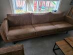 3 zits bank en fauteuil leder, Ophalen, Gebruikt