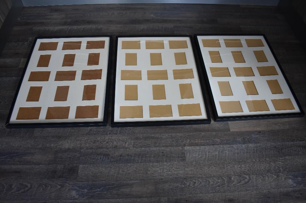 Ribba fotolijsten 3x 15 fotos per lijst samen 10 euro, Ophalen, Gebruikt