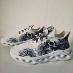 Super leuke Skull sneakers maat 41, Kleding | Dames, Ophalen of Verzenden, Zo goed als nieuw, Wit, Sneakers of Gympen