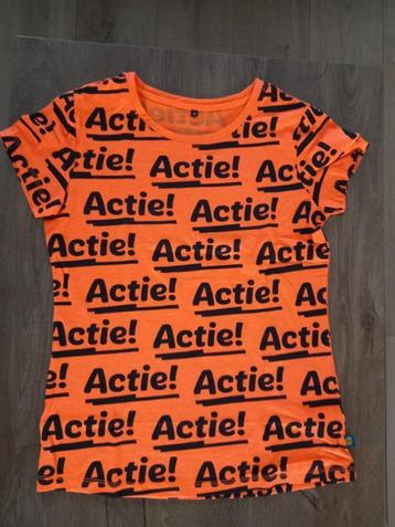 Actie t-shirt. Maat M beschikbaar voor biedingen