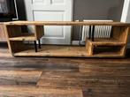 Steigerhout tv meubel, Ophalen, 150 tot 200 cm, Zo goed als nieuw, Minder dan 100 cm