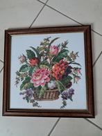 Schilderij geborduurd, Ophalen, Minder dan 50 cm, Zo goed als nieuw, Schilderij