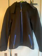 Zwarte softshell jas mt 164, Ophalen of Verzenden, Gedragen, Maat 38/40 (M), Zwart