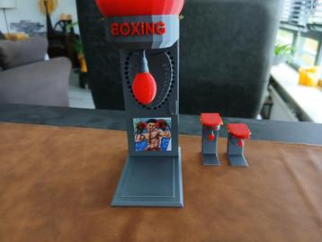 Boksbal machine kermis miniatuur 3 verschillende schalen beschikbaar voor biedingen