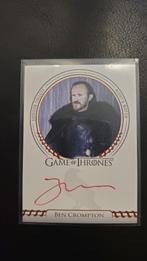 GOT Ben Crompton / Ed Autograph card, Verzenden, Zo goed als nieuw