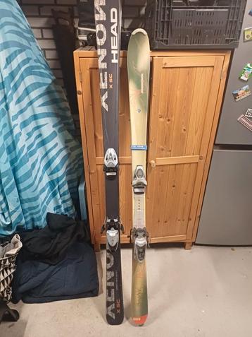 2 paar Carve Skies - 1x Head 170cm & 1x Rossignol 150cm beschikbaar voor biedingen
