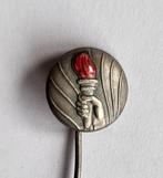 SDAP emaille speldje Voorloper PVDA Politiek, Verzamelen, Speldjes, Pins en Buttons, Gebruikt, Niet vindbaar, Niet vindbaar, Speldje of Pin
