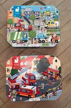 Puzzels Janod 3+ en 4+, Ophalen of Verzenden, Zo goed als nieuw
