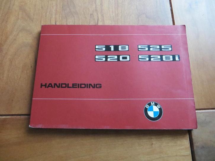 Instructieboek BMW 5-serie E12 1977 BMW 518 520 525 528i, Auto diversen, Handleidingen en Instructieboekjes, Ophalen of Verzenden