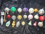 23x oude retro kerstballen (3), Diversen, Kerst, Ophalen of Verzenden, Gebruikt