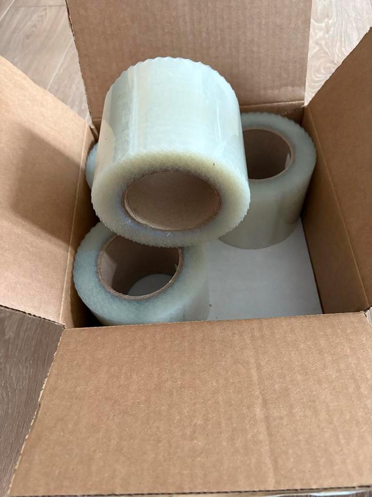 4x TY-TAPE Verpakkingstape - Walnut Industries - 4” x 18ft, Doe-het-zelf en Verbouw, Overige Doe-het-zelf en Verbouw, Nieuw, Ophalen of Verzenden