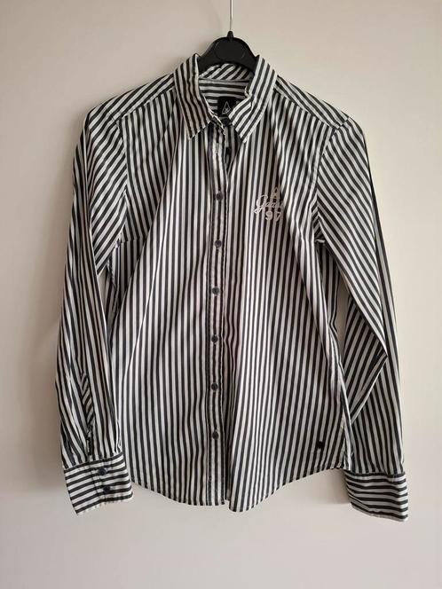 Nette Gaastra-blouse - maat S, Kleding | Dames, Blouses en Tunieken, Zo goed als nieuw, Maat 36 (S), Blauw, Ophalen of Verzenden