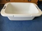 Goede sterke wasmand mand goede handgrepen - Zie foto’s, Ophalen, Zo goed als nieuw, Wit, Overige typen