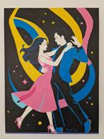 schilderij op doek met acryl, zelf geschilderd, Ophalen