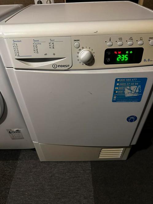 Indesit condens droger, (voor onderdelen), Witgoed en Apparatuur, Wasdrogers, Niet werkend, Condens, 6 tot 8 kg, Ophalen