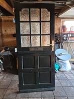Hard houten deur buiten, Ophalen of Verzenden, Gebruikt