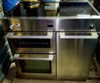 Belling DB4 90Ei PROF 90cm Electric Range Cooker With Induct, Ophalen, Gebruikt, Energieklasse A of zuiniger, Vrijstaand