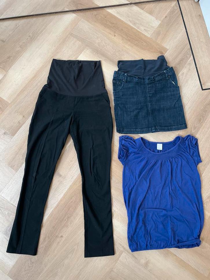 Zwangerschapskleding maat S - Mooie set!, Kleding | Dames, Positiekleding, Zo goed als nieuw, Overige typen, Maat 36 (S), Zwart