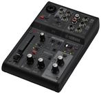 Yamaha AG03MK2B live streaming mixer, zwart, Ophalen of Verzenden, Nieuw