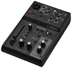 Yamaha AG03MK2B live streaming mixer, zwart, Mengpaneel, Nieuw, Ophalen of Verzenden