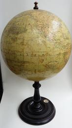 Om 1900 GROTE Wereldbol Globe Wereld Bol Globus Leipzig, Antiek en Kunst, Ophalen of Verzenden