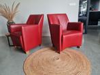 Leolux Fauteuils. In uitstekende staat. Rood, Huis en Inrichting, Fauteuils, Leolux, Leolux, Ophalen of Verzenden, Zo goed als nieuw