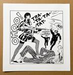 Guido Crepax - Luxe art print - Pop Art - Tra Ta Ta Tat, Boeken, Stripboeken, Ophalen of Verzenden, Zo goed als nieuw, Eén stripboek