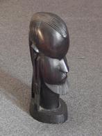 Houten Afrikaans beeldje , vintage, Antiek en Kunst, Kunst | Beelden en Houtsnijwerken, Ophalen of Verzenden