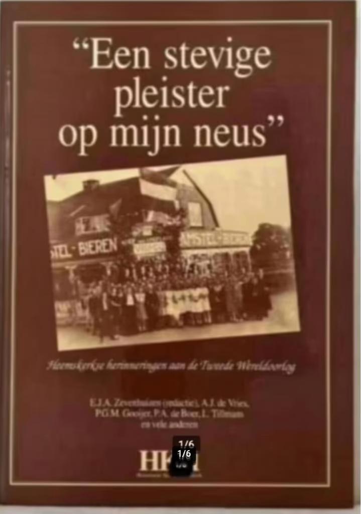 Een stevige pleister op mijn neus - E.J.A. Zevenhuizen, Boeken, Oorlog en Militair, Zo goed als nieuw, Tweede Wereldoorlog, Ophalen of Verzenden