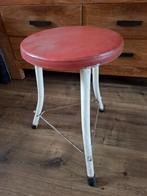 Vintage zitkrukje Brabantia, Huis en Inrichting, Krukjes, Ophalen, Gebruikt, Staal