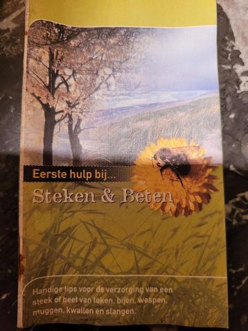 Eerste hulp set bij tekenbeten en steken bij dier én mens.   beschikbaar voor biedingen