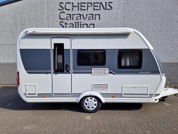 Hobby on Tour 390 SF 2018/2019 met mover en Thule zakluifel beschikbaar voor biedingen