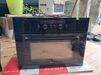 Whirlpool combi magnetron oven, Witgoed en Apparatuur, Magnetrons, Ophalen, Combimagnetron, Gebruikt, Inbouw