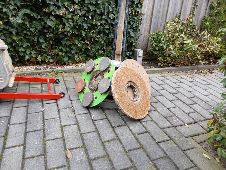 Parketschuurmachines: Frank Cobra, Lägler Hummel, Woodboy, Doe-het-zelf en Verbouw, Gereedschap | Schuurmachines, Gebruikt, Bandschuurmachine