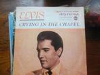 single elvis presley 45rpm crying in the chapel vinyl record, 7 inch, Single, Ophalen of Verzenden, Zo goed als nieuw