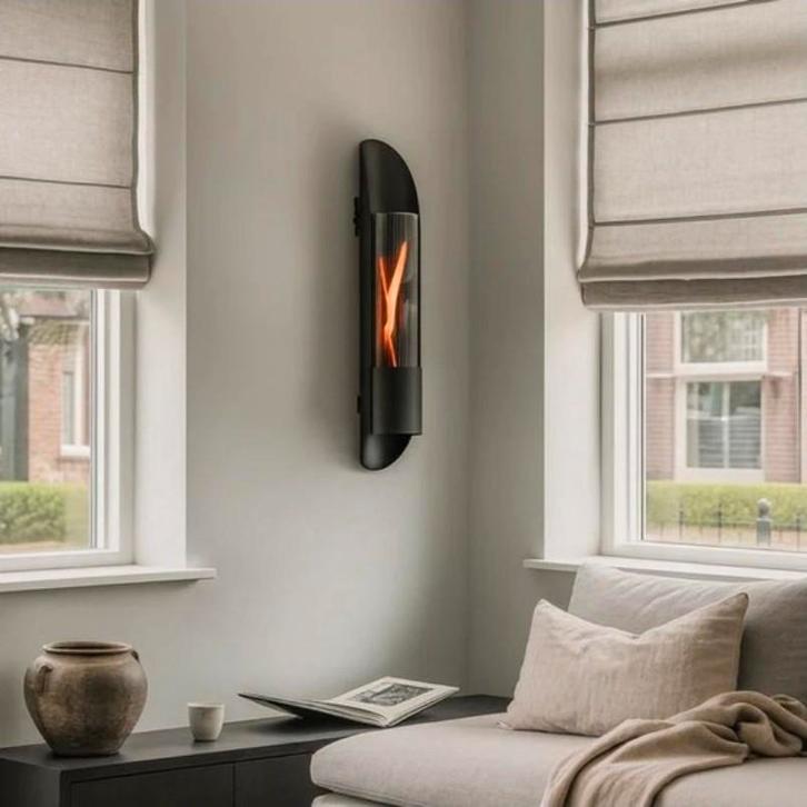 Tenderflam Cycloflame Wandhaard, Huis en Inrichting, Lampen | Wandlampen, Nieuw, Glas, Metaal, Ophalen