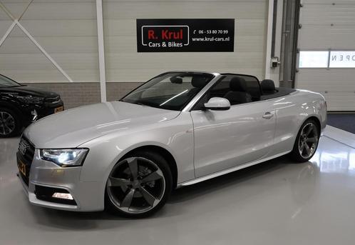 Audi A5 Cabriolet 1.8 TFSI Pro Line S 2x S Line Zwart Leer N, Auto's, Audi, Bedrijf, Te koop, A5, ABS, Airbags, Airconditioning