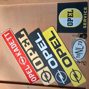Opel kenteken plaat formaat borden ook sleutelhangers&meer.  beschikbaar voor biedingen