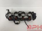 Gasklephuis + STVA Suzuki GSX-R 600 K4 - K5 2004 t/m 2005 in, Motoren, Onderdelen | Suzuki, Ophalen of Verzenden, Gebruikt