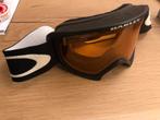 Skibril oakley zgan ivm aanschaf helm met visier inc tasje, Ophalen of Verzenden, Zo goed als nieuw, Zwart, Oakley