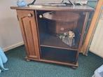 Houten tv kast  77,5 x 44 cm hoogte 77,5, Antiek en Kunst, Antiek | Meubels | Kasten, Ophalen