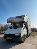 Ford Transit 120 Kampeerauto, Caravans en Kamperen, Tot en met 3, Particulier, Ford, Half-integraal