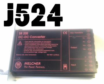 Melcher SR 20E DC-DC converter beschikbaar voor biedingen