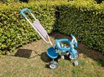 Smoby be Move blauw driewieler met duwstang, Ophalen, Zo goed als nieuw, Smoby, Duwstang