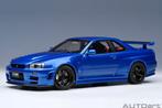 Nissan Skyline R34 GT-R Z-TUNE modelauto 1:18 AutoArt, Hobby en Vrije tijd, Modelauto's | 1:18, Ophalen of Verzenden, Nieuw, Auto